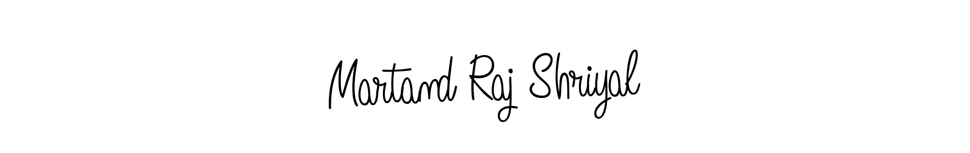 Create a beautiful signature design for name Martand Raj Shriyal. With this signature (Angelique-Rose-font-FFP) fonts, you can make a handwritten signature for free. Martand Raj Shriyal signature style 5 images and pictures png