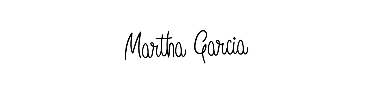 Design your own signature with our free online signature maker. With this signature software, you can create a handwritten (Angelique-Rose-font-FFP) signature for name Martha Garcia. Martha Garcia signature style 5 images and pictures png