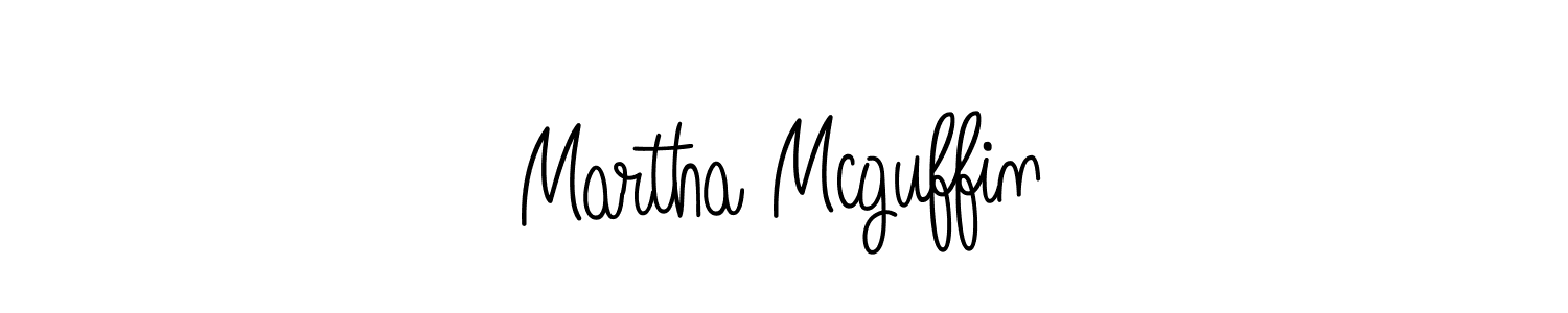 You should practise on your own different ways (Angelique-Rose-font-FFP) to write your name (Martha Mcguffin) in signature. don't let someone else do it for you. Martha Mcguffin signature style 5 images and pictures png