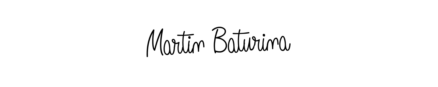 You should practise on your own different ways (Angelique-Rose-font-FFP) to write your name (Martin Baturina) in signature. don't let someone else do it for you. Martin Baturina signature style 5 images and pictures png