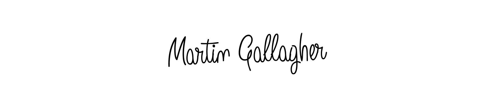 How to make Martin Gallagher name signature. Use Angelique-Rose-font-FFP style for creating short signs online. This is the latest handwritten sign. Martin Gallagher signature style 5 images and pictures png