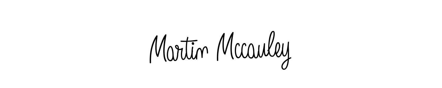 How to make Martin Mccauley name signature. Use Angelique-Rose-font-FFP style for creating short signs online. This is the latest handwritten sign. Martin Mccauley signature style 5 images and pictures png
