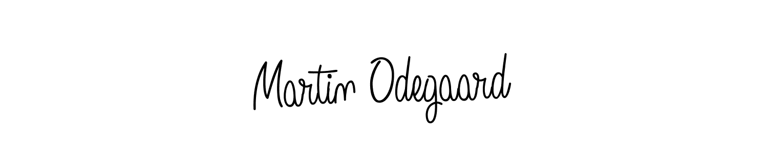 Martin Odegaard stylish signature style. Best Handwritten Sign (Angelique-Rose-font-FFP) for my name. Handwritten Signature Collection Ideas for my name Martin Odegaard. Martin Odegaard signature style 5 images and pictures png