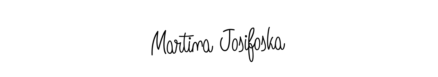 Angelique-Rose-font-FFP is a professional signature style that is perfect for those who want to add a touch of class to their signature. It is also a great choice for those who want to make their signature more unique. Get Martina Josifoska name to fancy signature for free. Martina Josifoska signature style 5 images and pictures png