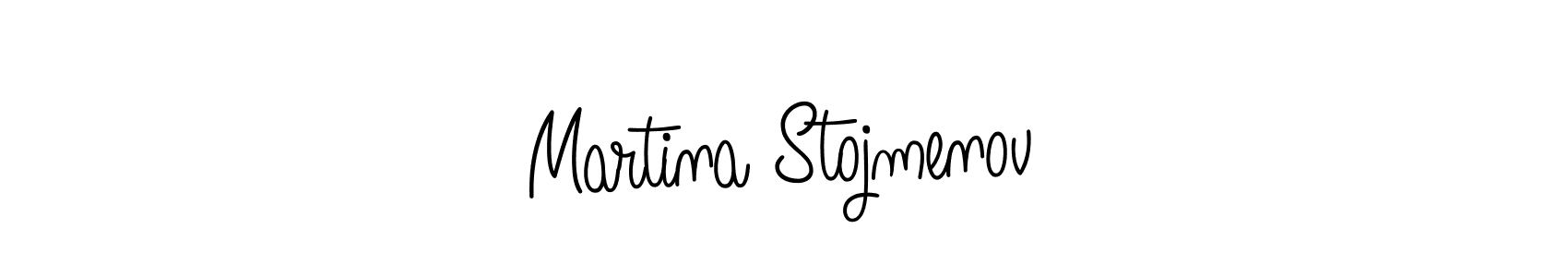 Create a beautiful signature design for name Martina Stojmenov. With this signature (Angelique-Rose-font-FFP) fonts, you can make a handwritten signature for free. Martina Stojmenov signature style 5 images and pictures png