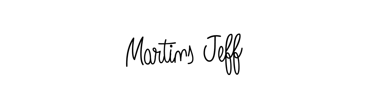 Design your own signature with our free online signature maker. With this signature software, you can create a handwritten (Angelique-Rose-font-FFP) signature for name Martins Jeff. Martins Jeff signature style 5 images and pictures png