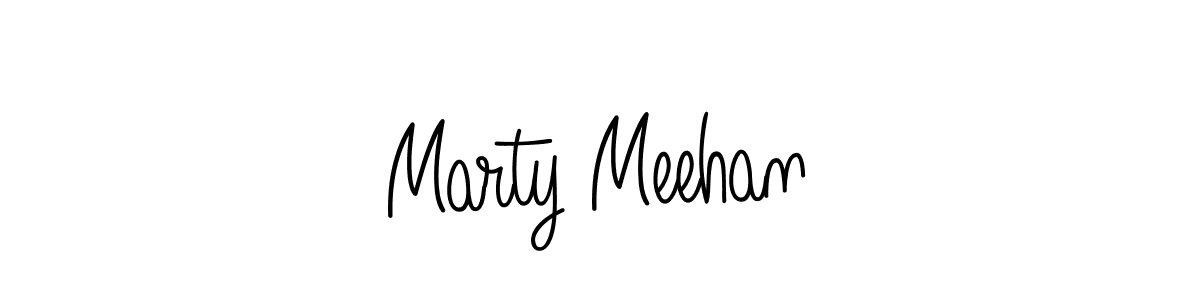 Marty Meehan stylish signature style. Best Handwritten Sign (Angelique-Rose-font-FFP) for my name. Handwritten Signature Collection Ideas for my name Marty Meehan. Marty Meehan signature style 5 images and pictures png