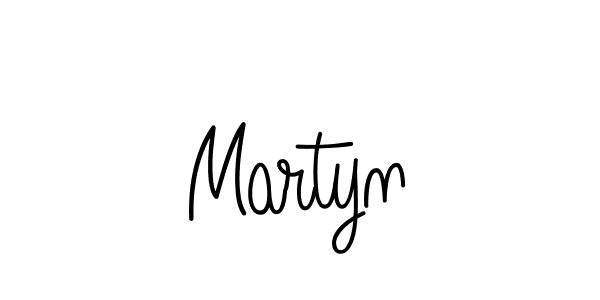 The best way (Angelique-Rose-font-FFP) to make a short signature is to pick only two or three words in your name. The name Martyn include a total of six letters. For converting this name. Martyn signature style 5 images and pictures png