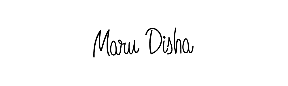 Also we have Maru Disha name is the best signature style. Create professional handwritten signature collection using Angelique-Rose-font-FFP autograph style. Maru Disha signature style 5 images and pictures png