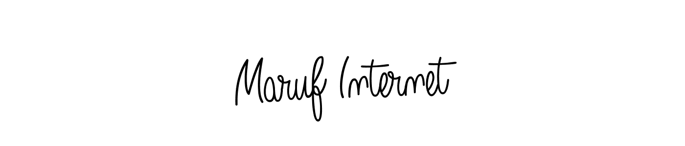 Make a short Maruf Internet signature style. Manage your documents anywhere anytime using Angelique-Rose-font-FFP. Create and add eSignatures, submit forms, share and send files easily. Maruf Internet signature style 5 images and pictures png