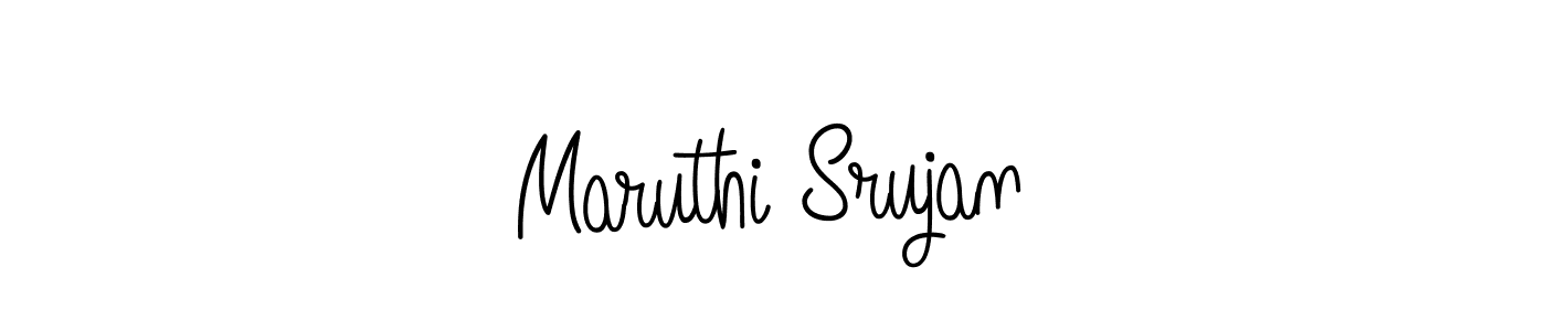Also You can easily find your signature by using the search form. We will create Maruthi Srujan name handwritten signature images for you free of cost using Angelique-Rose-font-FFP sign style. Maruthi Srujan signature style 5 images and pictures png
