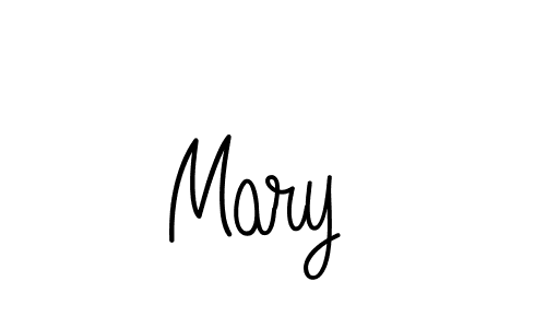 Make a beautiful signature design for name Mary . With this signature (Angelique-Rose-font-FFP) style, you can create a handwritten signature for free. Mary  signature style 5 images and pictures png