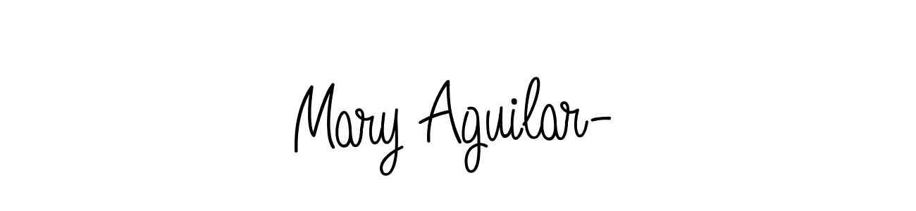 Best and Professional Signature Style for Mary Aguilar-. Angelique-Rose-font-FFP Best Signature Style Collection. Mary Aguilar- signature style 5 images and pictures png