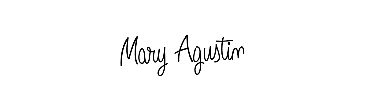 How to Draw Mary Agustin signature style? Angelique-Rose-font-FFP is a latest design signature styles for name Mary Agustin. Mary Agustin signature style 5 images and pictures png