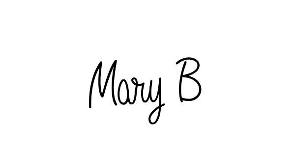 Once you've used our free online signature maker to create your best signature Angelique-Rose-font-FFP style, it's time to enjoy all of the benefits that Mary B name signing documents. Mary B signature style 5 images and pictures png