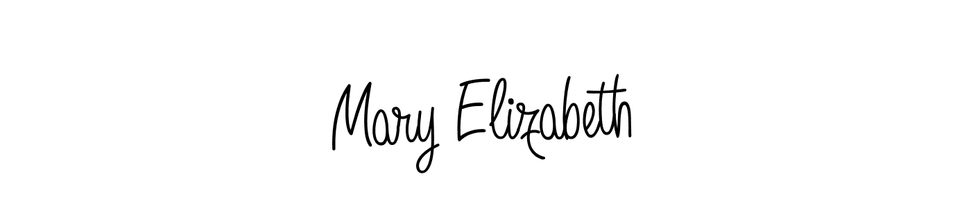 Once you've used our free online signature maker to create your best signature Angelique-Rose-font-FFP style, it's time to enjoy all of the benefits that Mary Elizabeth name signing documents. Mary Elizabeth signature style 5 images and pictures png