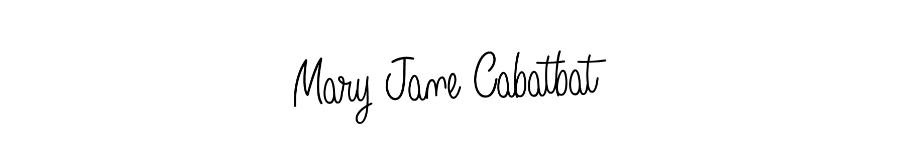 You can use this online signature creator to create a handwritten signature for the name Mary Jane Cabatbat. This is the best online autograph maker. Mary Jane Cabatbat signature style 5 images and pictures png