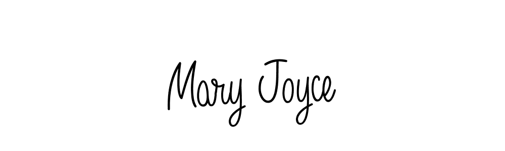 You should practise on your own different ways (Angelique-Rose-font-FFP) to write your name (Mary Joyce) in signature. don't let someone else do it for you. Mary Joyce signature style 5 images and pictures png