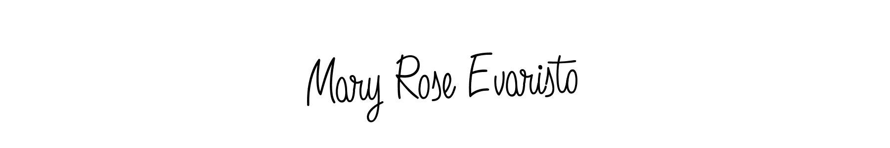 Make a beautiful signature design for name Mary Rose Evaristo. Use this online signature maker to create a handwritten signature for free. Mary Rose Evaristo signature style 5 images and pictures png