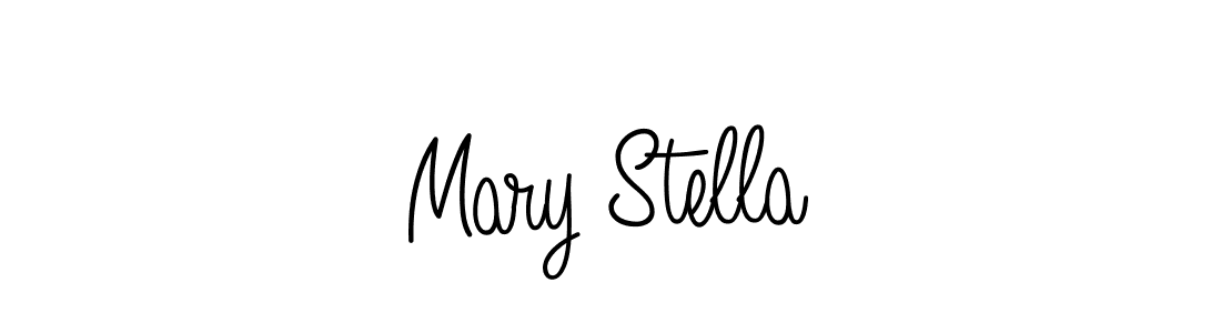 Best and Professional Signature Style for Mary Stella. Angelique-Rose-font-FFP Best Signature Style Collection. Mary Stella signature style 5 images and pictures png