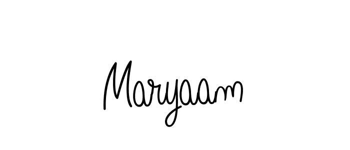 Once you've used our free online signature maker to create your best signature Angelique-Rose-font-FFP style, it's time to enjoy all of the benefits that Maryaam name signing documents. Maryaam signature style 5 images and pictures png