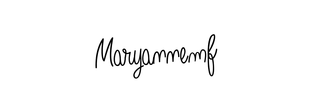 Create a beautiful signature design for name Maryannemf. With this signature (Angelique-Rose-font-FFP) fonts, you can make a handwritten signature for free. Maryannemf signature style 5 images and pictures png
