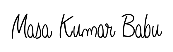 Quickly download Masa Kumar Babu name signature in high-resolution PNG using Angelique-Rose-font-FFP style. Ready to insert into PDFs and online applications. Masa Kumar Babu signature style 5 images and pictures png