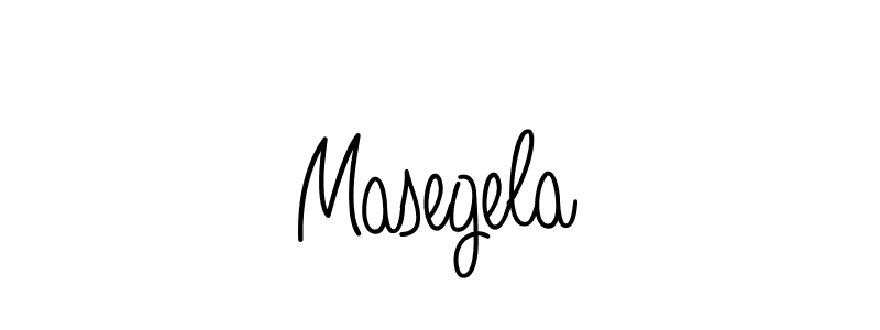 The best way (Angelique-Rose-font-FFP) to make a short signature is to pick only two or three words in your name. The name Masegela include a total of six letters. For converting this name. Masegela signature style 5 images and pictures png