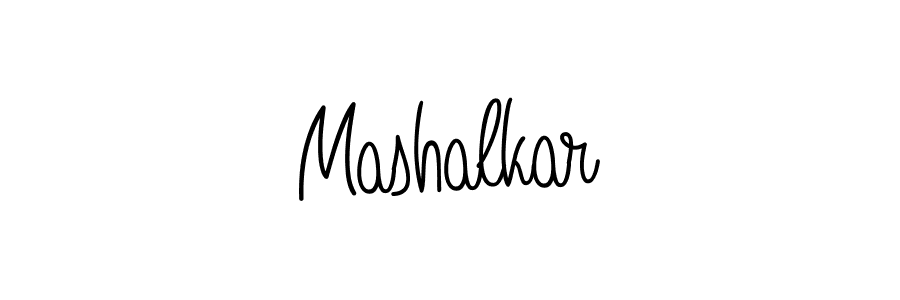 How to make Mashalkar name signature. Use Angelique-Rose-font-FFP style for creating short signs online. This is the latest handwritten sign. Mashalkar signature style 5 images and pictures png