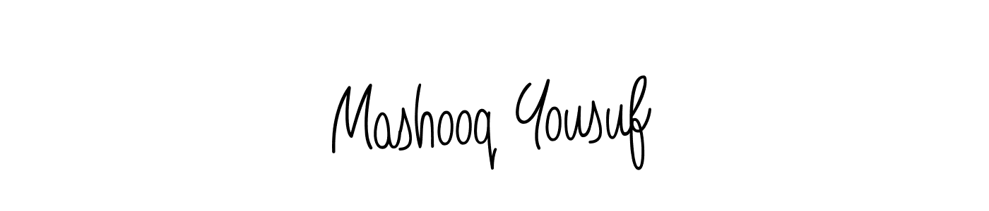 How to make Mashooq Yousuf signature? Angelique-Rose-font-FFP is a professional autograph style. Create handwritten signature for Mashooq Yousuf name. Mashooq Yousuf signature style 5 images and pictures png