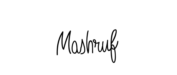 The best way (Angelique-Rose-font-FFP) to make a short signature is to pick only two or three words in your name. The name Mashruf include a total of six letters. For converting this name. Mashruf signature style 5 images and pictures png