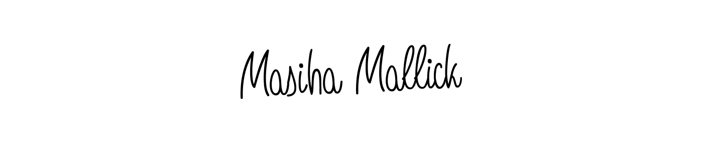 It looks lik you need a new signature style for name Masiha Mallick. Design unique handwritten (Angelique-Rose-font-FFP) signature with our free signature maker in just a few clicks. Masiha Mallick signature style 5 images and pictures png