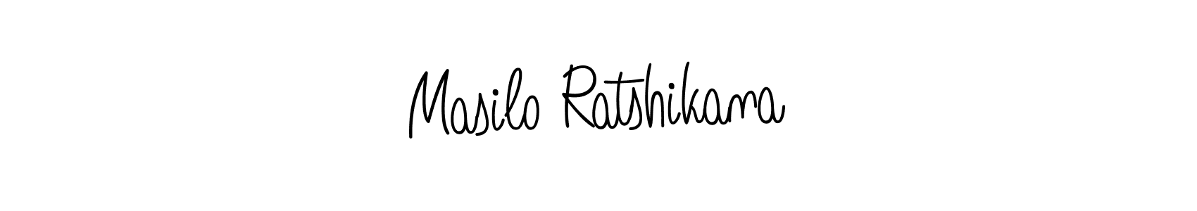 Angelique-Rose-font-FFP is a professional signature style that is perfect for those who want to add a touch of class to their signature. It is also a great choice for those who want to make their signature more unique. Get Masilo Ratshikana name to fancy signature for free. Masilo Ratshikana signature style 5 images and pictures png