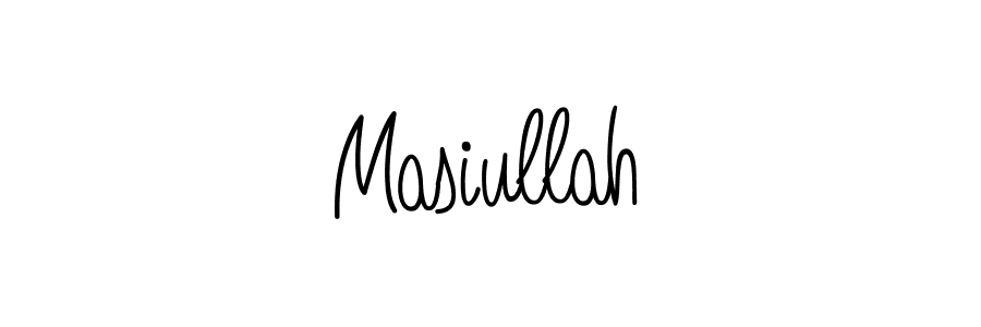Angelique-Rose-font-FFP is a professional signature style that is perfect for those who want to add a touch of class to their signature. It is also a great choice for those who want to make their signature more unique. Get Masiullah name to fancy signature for free. Masiullah signature style 5 images and pictures png