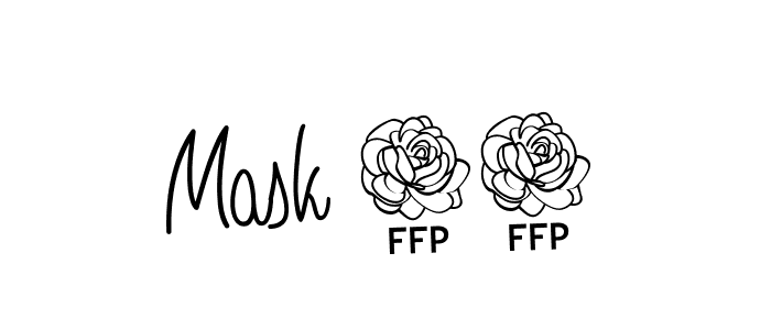 How to make Mask 23 name signature. Use Angelique-Rose-font-FFP style for creating short signs online. This is the latest handwritten sign. Mask 23 signature style 5 images and pictures png