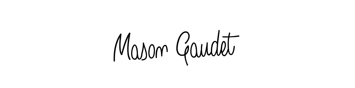 Once you've used our free online signature maker to create your best signature Angelique-Rose-font-FFP style, it's time to enjoy all of the benefits that Mason Gaudet name signing documents. Mason Gaudet signature style 5 images and pictures png