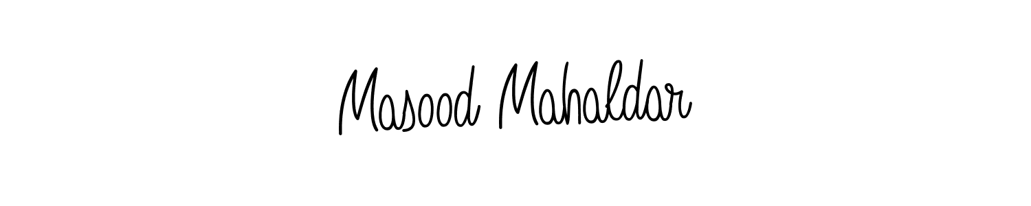 How to Draw Masood Mahaldar signature style? Angelique-Rose-font-FFP is a latest design signature styles for name Masood Mahaldar. Masood Mahaldar signature style 5 images and pictures png