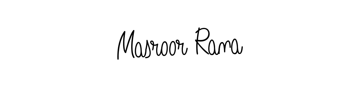 Check out images of Autograph of Masroor Rana name. Actor Masroor Rana Signature Style. Angelique-Rose-font-FFP is a professional sign style online. Masroor Rana signature style 5 images and pictures png