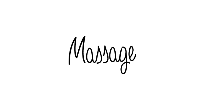 Also You can easily find your signature by using the search form. We will create Massage name handwritten signature images for you free of cost using Angelique-Rose-font-FFP sign style. Massage signature style 5 images and pictures png