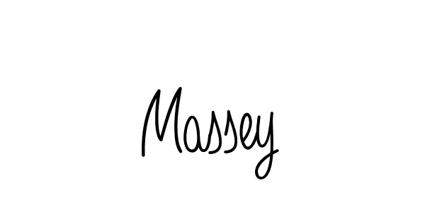 Create a beautiful signature design for name Massey. With this signature (Angelique-Rose-font-FFP) fonts, you can make a handwritten signature for free. Massey signature style 5 images and pictures png