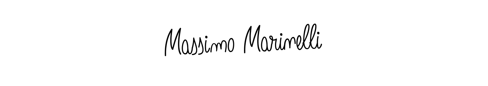 You can use this online signature creator to create a handwritten signature for the name Massimo Marinelli. This is the best online autograph maker. Massimo Marinelli signature style 5 images and pictures png