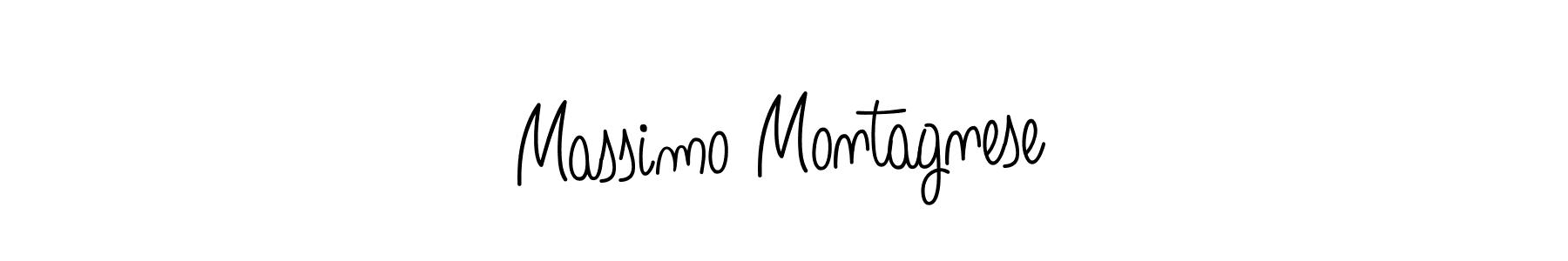 How to make Massimo Montagnese signature? Angelique-Rose-font-FFP is a professional autograph style. Create handwritten signature for Massimo Montagnese name. Massimo Montagnese signature style 5 images and pictures png