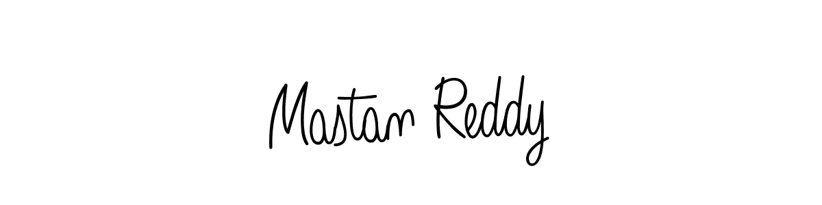 Mastan Reddy stylish signature style. Best Handwritten Sign (Angelique-Rose-font-FFP) for my name. Handwritten Signature Collection Ideas for my name Mastan Reddy. Mastan Reddy signature style 5 images and pictures png