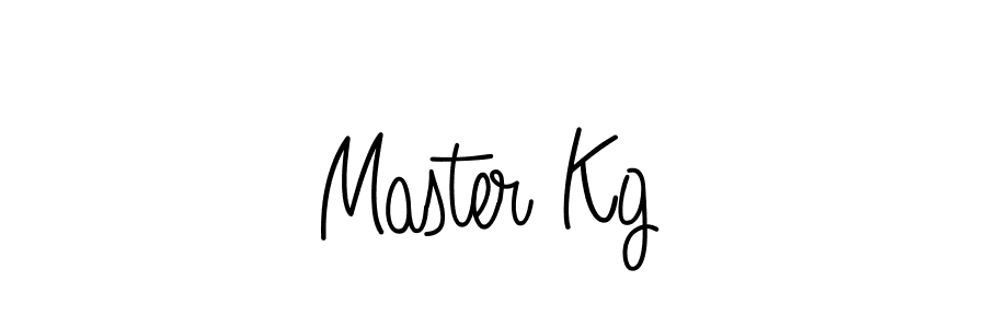 How to make Master Kg name signature. Use Angelique-Rose-font-FFP style for creating short signs online. This is the latest handwritten sign. Master Kg signature style 5 images and pictures png
