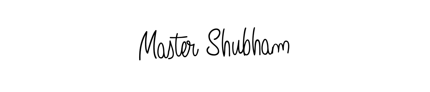 Design your own signature with our free online signature maker. With this signature software, you can create a handwritten (Angelique-Rose-font-FFP) signature for name Master Shubham. Master Shubham signature style 5 images and pictures png