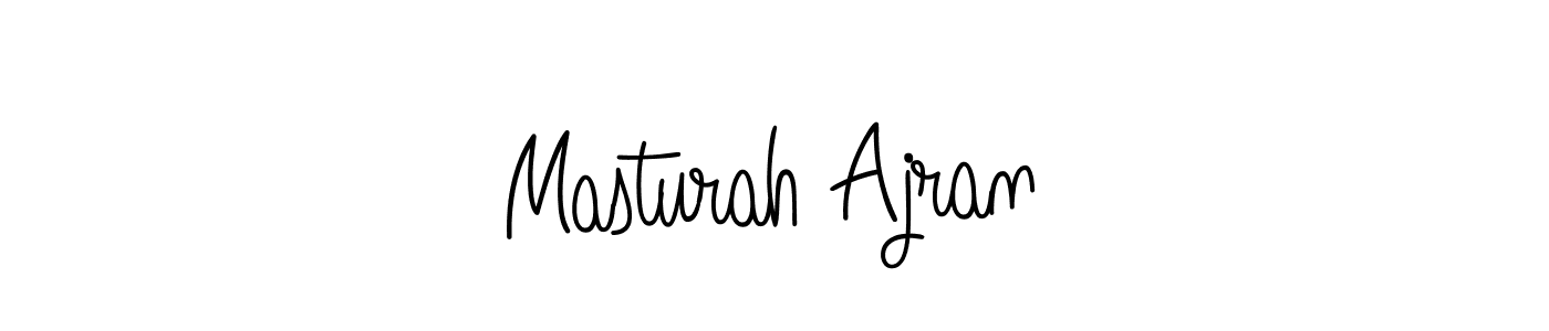 See photos of Masturah Ajran official signature by Spectra . Check more albums & portfolios. Read reviews & check more about Angelique-Rose-font-FFP font. Masturah Ajran signature style 5 images and pictures png