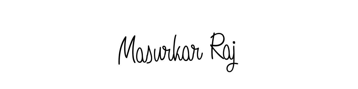 Make a beautiful signature design for name Masurkar Raj. Use this online signature maker to create a handwritten signature for free. Masurkar Raj signature style 5 images and pictures png