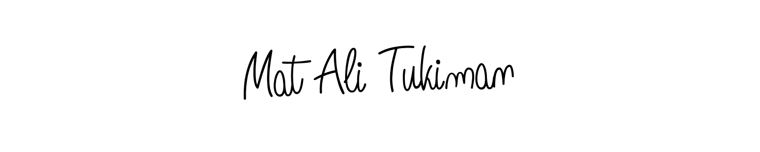 How to Draw Mat Ali Tukiman signature style? Angelique-Rose-font-FFP is a latest design signature styles for name Mat Ali Tukiman. Mat Ali Tukiman signature style 5 images and pictures png