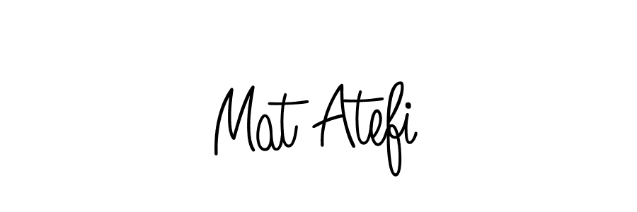 Best and Professional Signature Style for Mat Atefi. Angelique-Rose-font-FFP Best Signature Style Collection. Mat Atefi signature style 5 images and pictures png