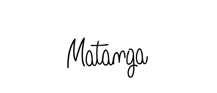 Matanga stylish signature style. Best Handwritten Sign (Angelique-Rose-font-FFP) for my name. Handwritten Signature Collection Ideas for my name Matanga. Matanga signature style 5 images and pictures png